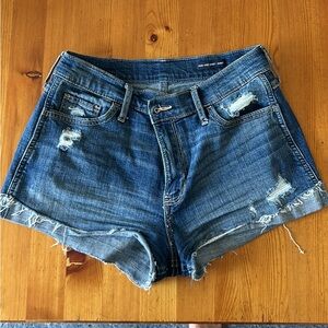 Size 5 Hollister denim high rise shorts